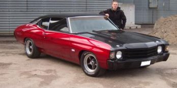 Chevelle 71-72 Stötfångare Fram