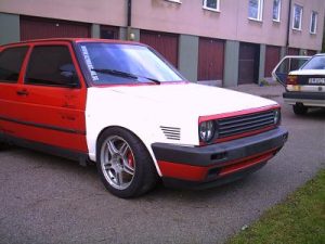 Golf 2 Framskärmar