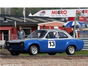 Ford Escort MK 1 Motorhuv för racelås