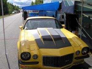 Camaro 70-81 Motorhuv Cowlind. ScoopH=6cm för racelås (OBS går att få med insida för montering på gångjärn)