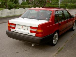 Volvo 940 Bagagelucka för racelås