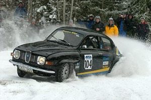 SAAB V4 Skärmbreddare sport och rally Fram