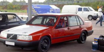 Volvo 960 Motorhuv (går att anpassa till 940) för racelås