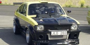 Opel Kadett C74-79 Motorhuv med breddat Z 28 scoop för racelås ( GÅR ATT FÅ FÖR GÅNGJÄRNSMONTERING)