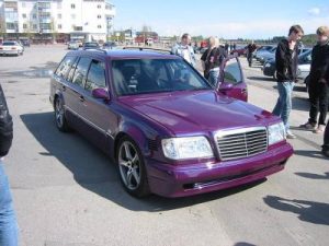 Mercedes 500E Framstötfångare