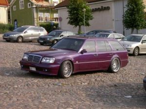 Mercedes 500E Sidokjolar