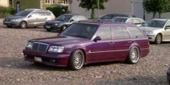 Mercedes 500E Sidokjolar