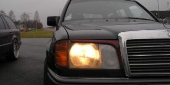 Mercedes W124 86-93B Ögonlock