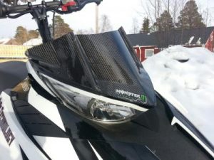 Arctic Cat 12-16 Ruta Kolfiber