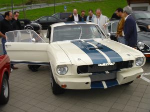 Ford mustang 64½ - 66 Motorhuv För racelås