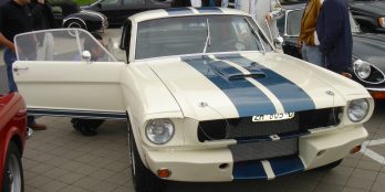 Ford mustang 64½ – 66 Motorhuv För racelås