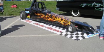 Junior dragster kaross