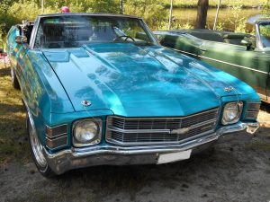 Chevelle 70-72 SS Motorhuv Med Original Cowl Scoop För RacelåsGår Att Få Med Original Insida För Gångjärnsmontering